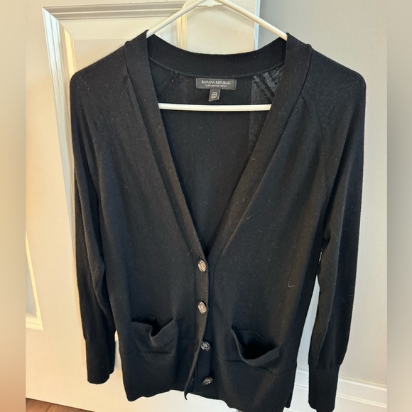 Banana Republic 100% merino wool cardigan XXS - Picture 1 of 6